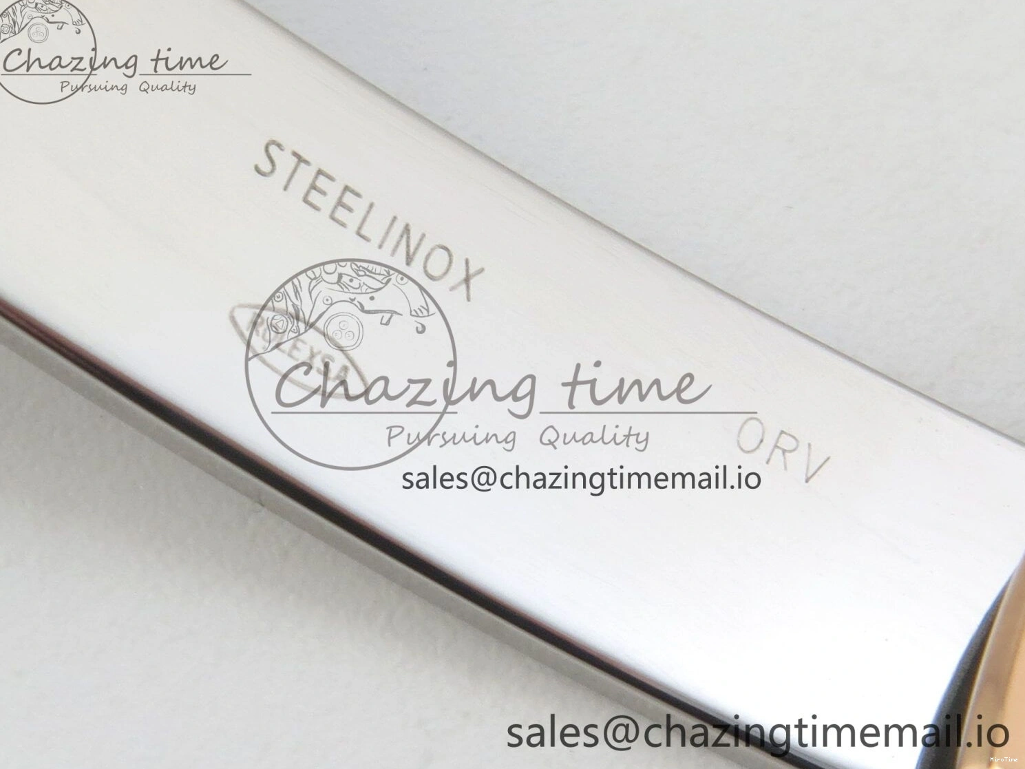 MiroTime 0202 DateJust 41 126331 SS RG ARF 1:1 Best Edition Brown Stick Dial on Jubilee Bracelet SH3235 (Weighted) TopPick 196